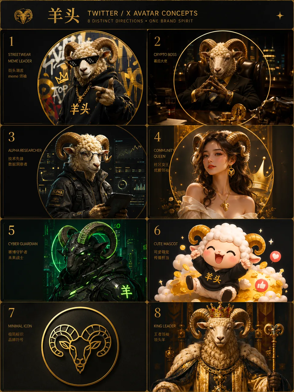 羊头头像宇宙